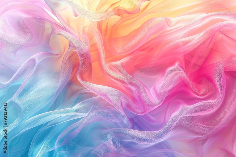 Abstract background. Blurred colorful rainbow background. Mesh background of more colors. beauty soft pink color - generative ai Abstract background. Blurred colorful rainbow background. Mesh background of more colors. beauty soft pink color - generative ai