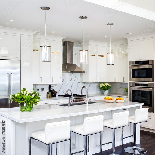 modern kitchen interior