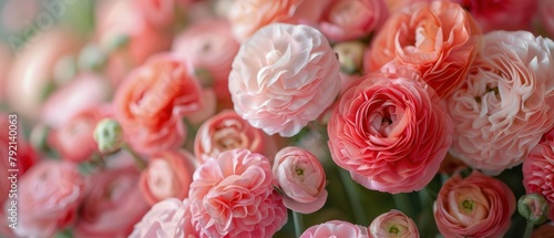 Pink Flowers Surrounding White Flower in Center