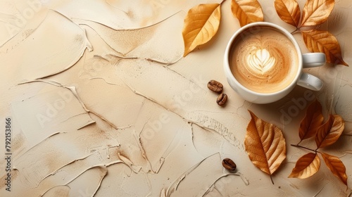 A Cup of Coffee on a Table