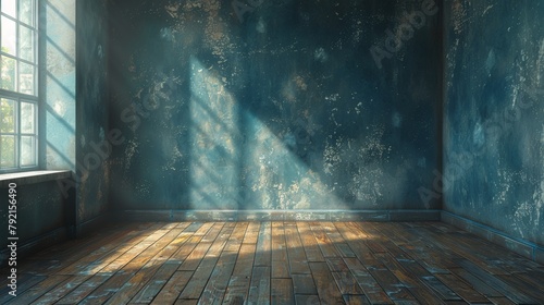 Vase on Wooden Floor by Window