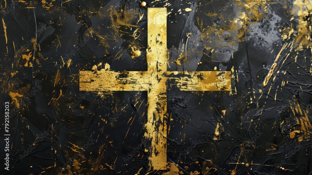 Abstract Design of Cross Wallpaper Abstract Design of Cross Wallpaper