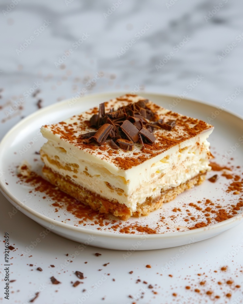 Delicious Tiramisu Dessert. Generative AI. Delicious Tiramisu Dessert. Generative AI.