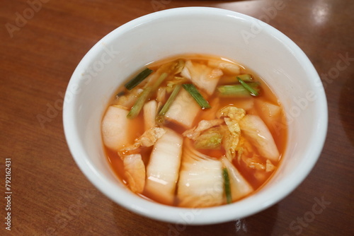 白菜キムチ、韓国ご飯 photo