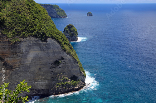 Limestone cliff - Nusa Penida, Indonesia