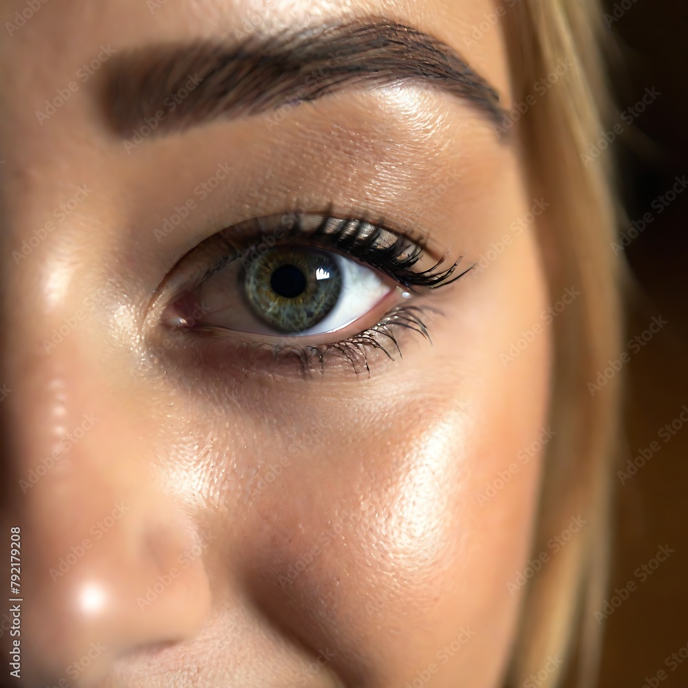 Fototapeta premium close up of eye