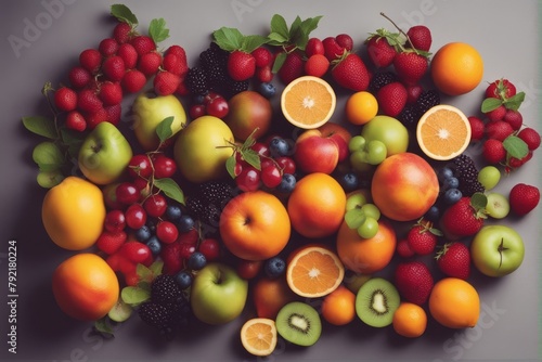 organic fruits healthy eating concept top view fruit vegetable fresh background food diet citrous orange vegetarian exotic red tropical green colourful vitamin mix assortment lemon kiwi natural sweet'