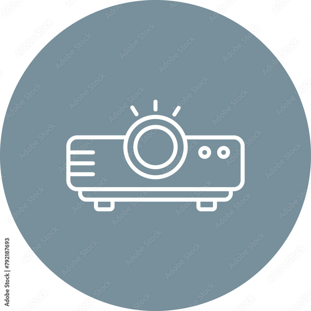 Video Projector Icon Video Projector Icon