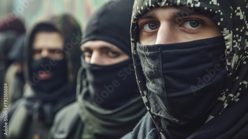 Charts and graphs showcasing trends in online activity related to extremist groups and propaganda. .