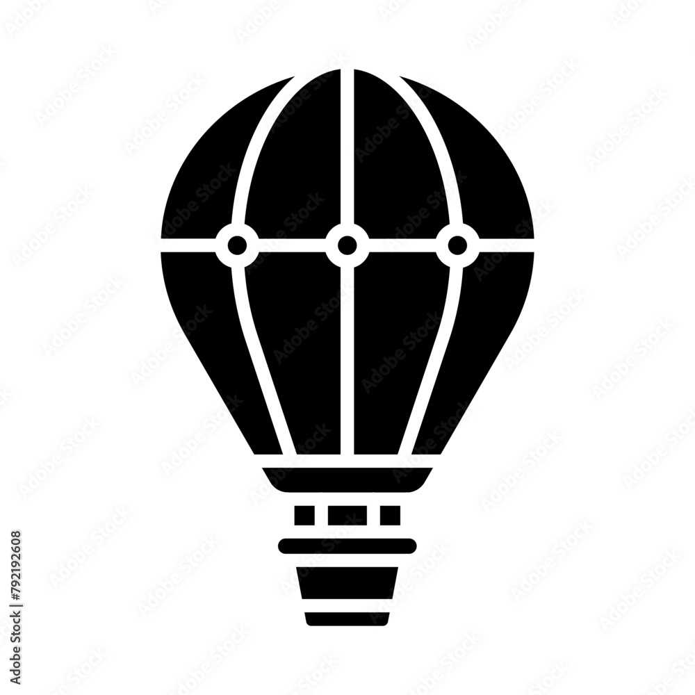 Hot Air Balloon Icon Hot Air Balloon Icon