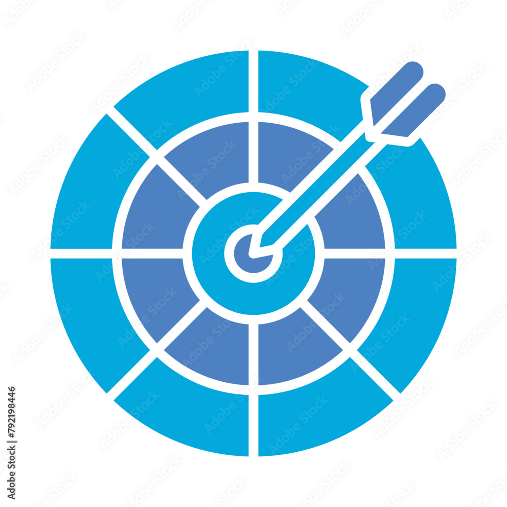 Dart Board Icon Dart Board Icon