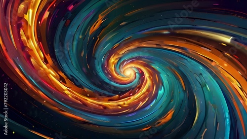 Colorful vortex energy