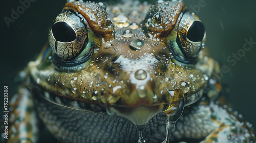 Raindrop Adorned, Toad's Watchful Eyes photo