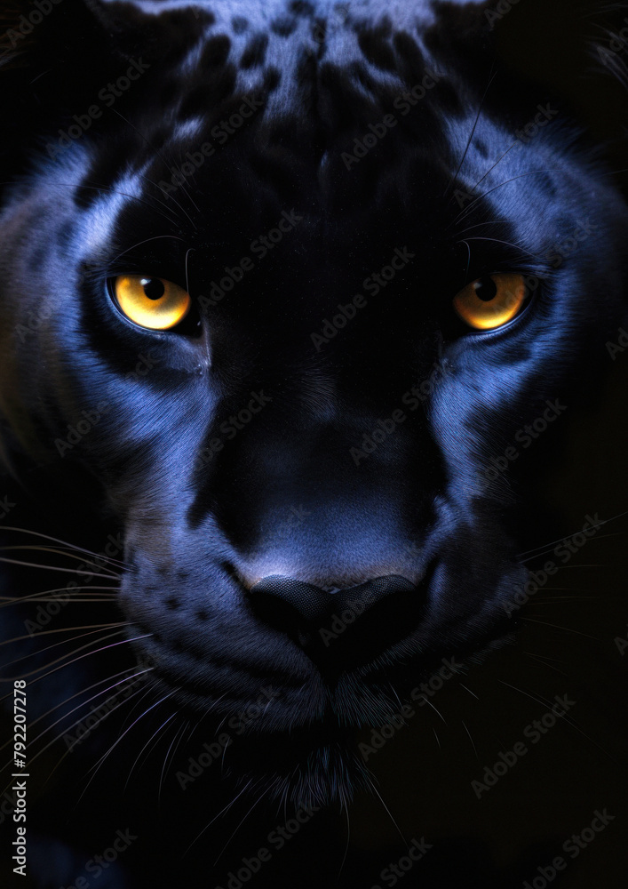 Majestic feline black panther Majestic feline black panther