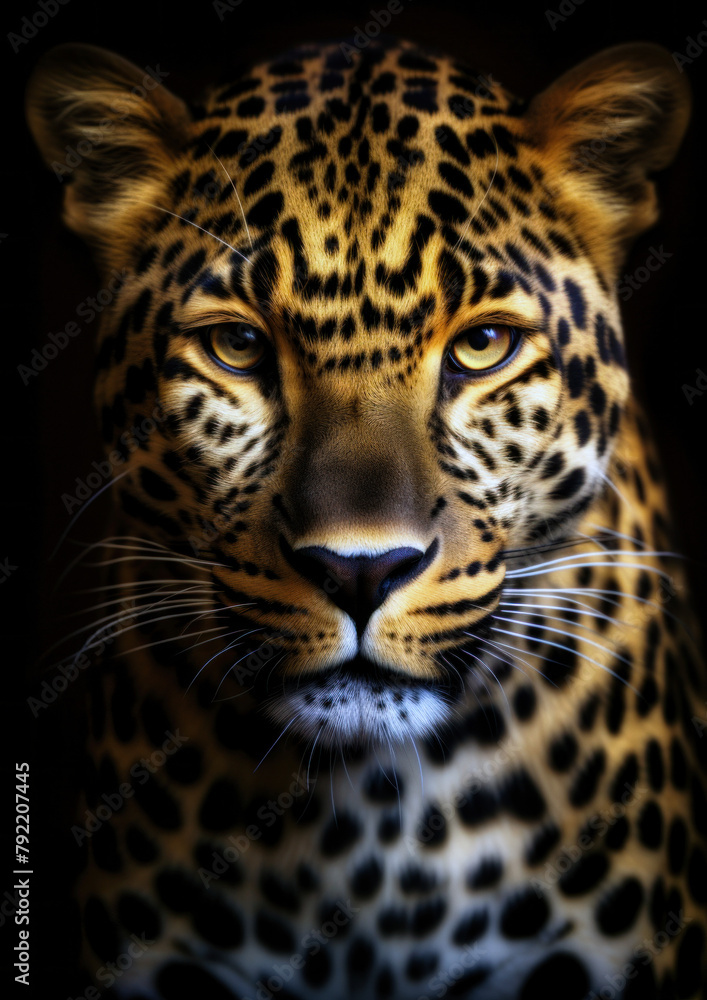 Feline majestic leopard Feline majestic leopard