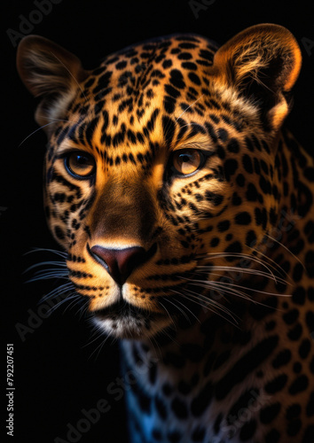 Feline majestic leopard