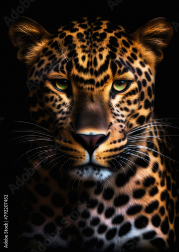 Feline majestic leopard