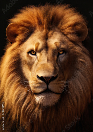 majestic lion FELINES CREATED BY AI