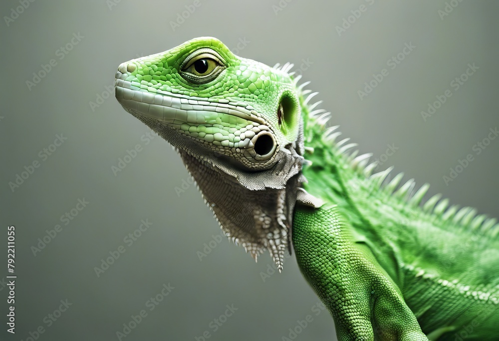 'gray green isolated lizard head Background Pattern Nature Animal Color Portrait Eye Skin Pets Dragon Body Wildlife Zoo Reptile Vertebrate Eyesight Macro Scale Golden Crawling'