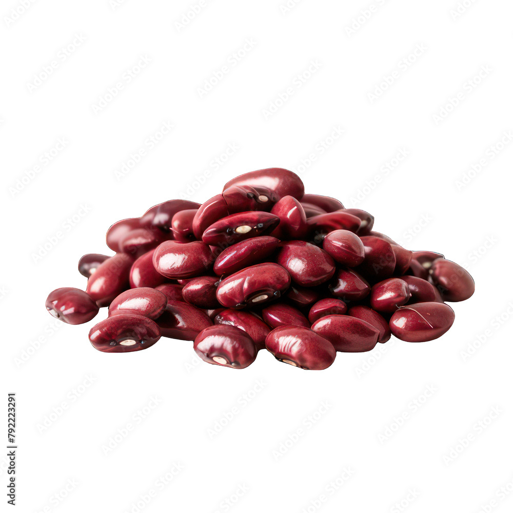 side view of beans transparent isolated on white side view of beans transparent isolated on white