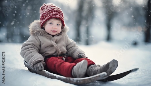 'winter child The sledge'
