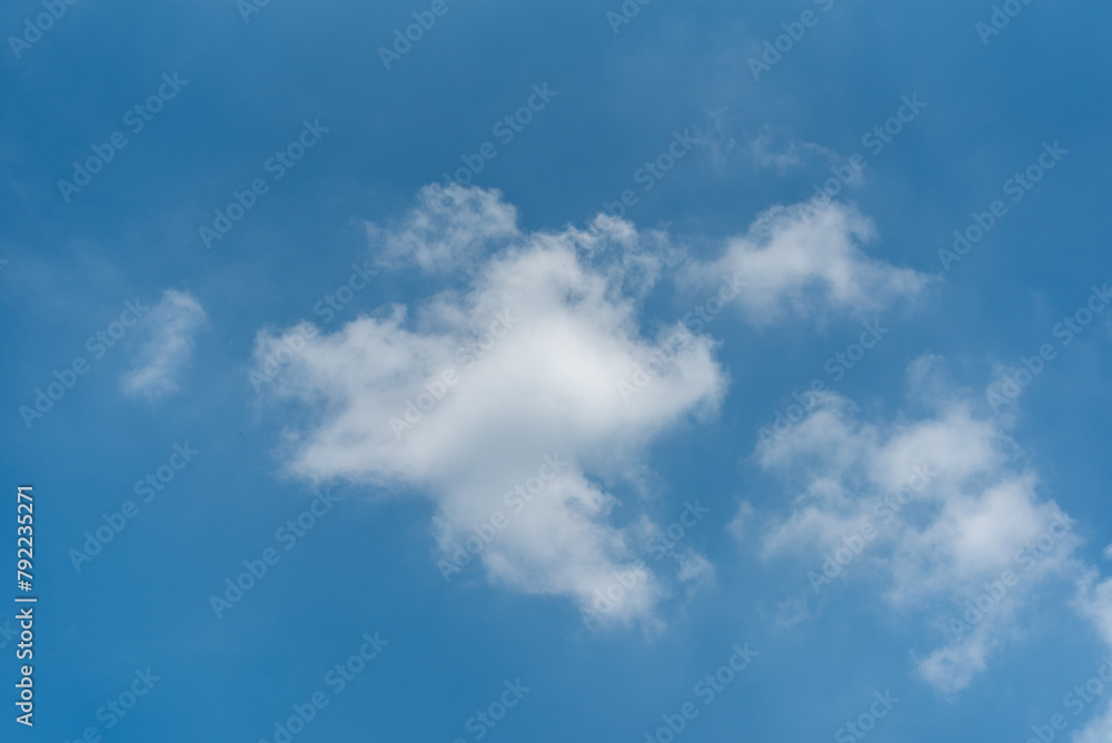 Blue sky with white clouds Blue sky with white clouds