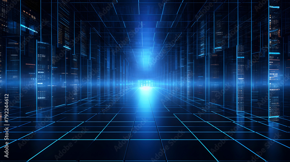 Digital technology it data network PPT background Digital technology it data network PPT background