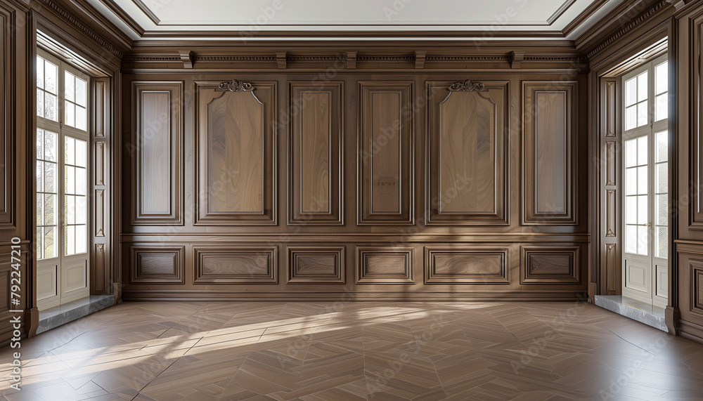 Classic dark brown wood wall texture Classic dark brown wood wall texture