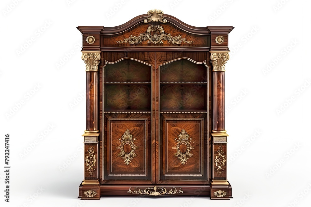 Classic Cabinet Isolated on white Classic Cabinet Isolated on white