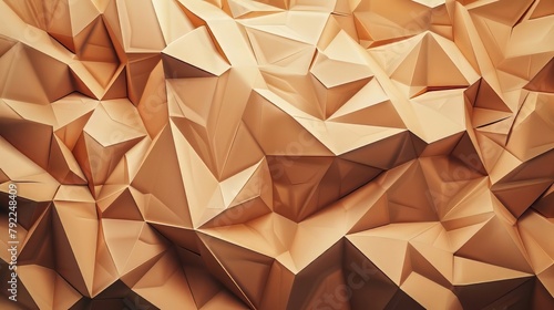 Brown Geometric Abstract Background