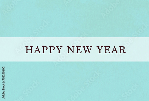 HAPPY NEW YEAR / 年賀状 / ポストカード / メッセージカード / グリーティングカード / 年賀 / 新年 / 謹賀新年 / ハガキ / ハガキサイズ / 水彩 / 背景 / イラスト素材