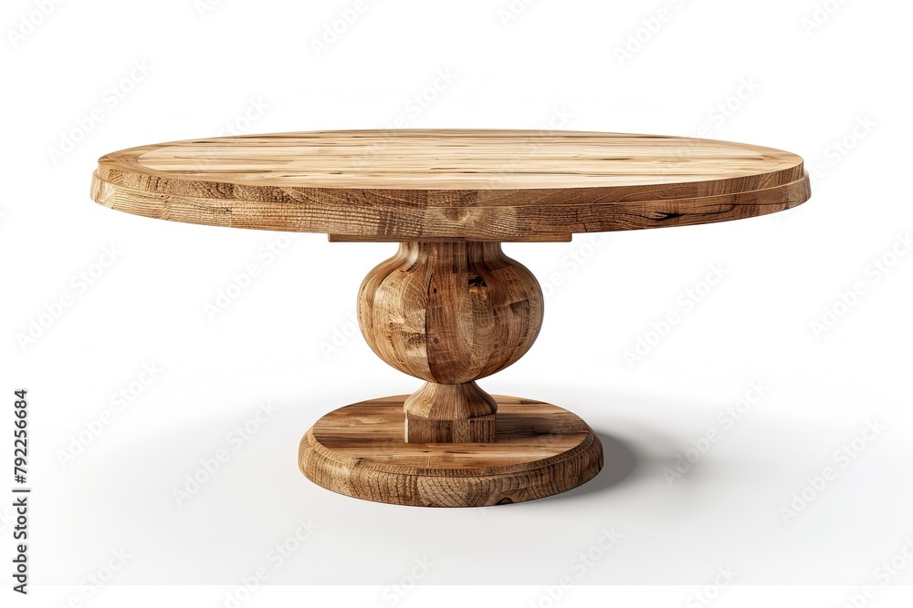 Elegant Table Isolated on white Elegant Table Isolated on white