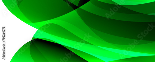 A closeup pattern of a green swirl resembling a banana leaf on a white background, showcasing the beauty and intricacy of terrestrial plants in liquid form