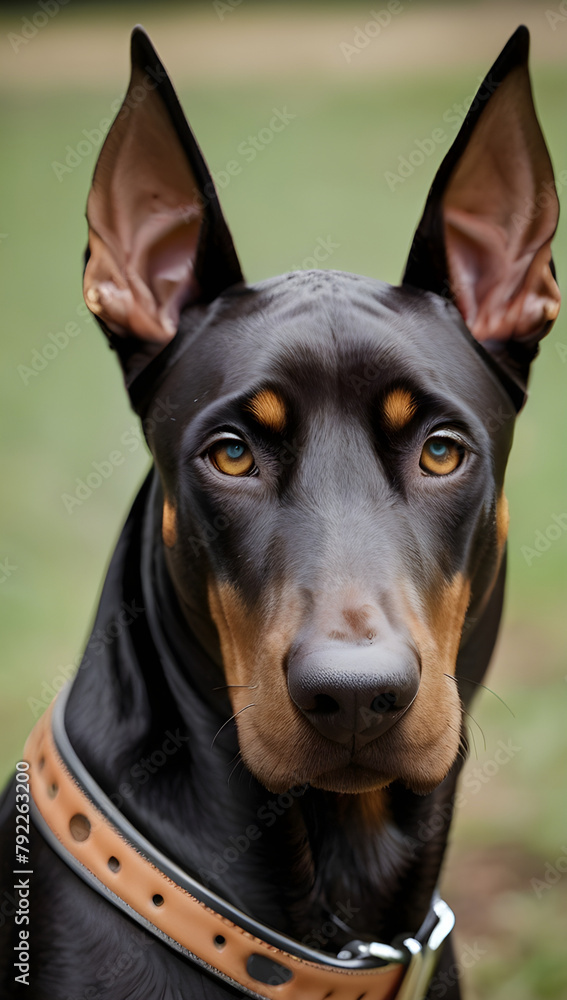 Doberman Pinscher dog,4K,HD