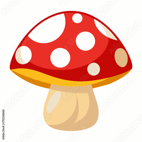 mushroom vector illustration