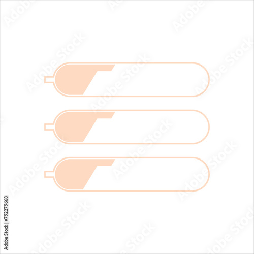 Modern Infgraphic List Vector Icon photo