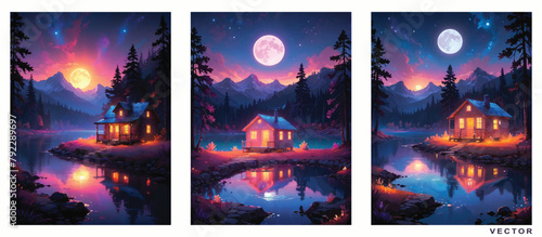 Harmony of Nature and Solitude - Remote Riverside House with Breathtaking Scenery.