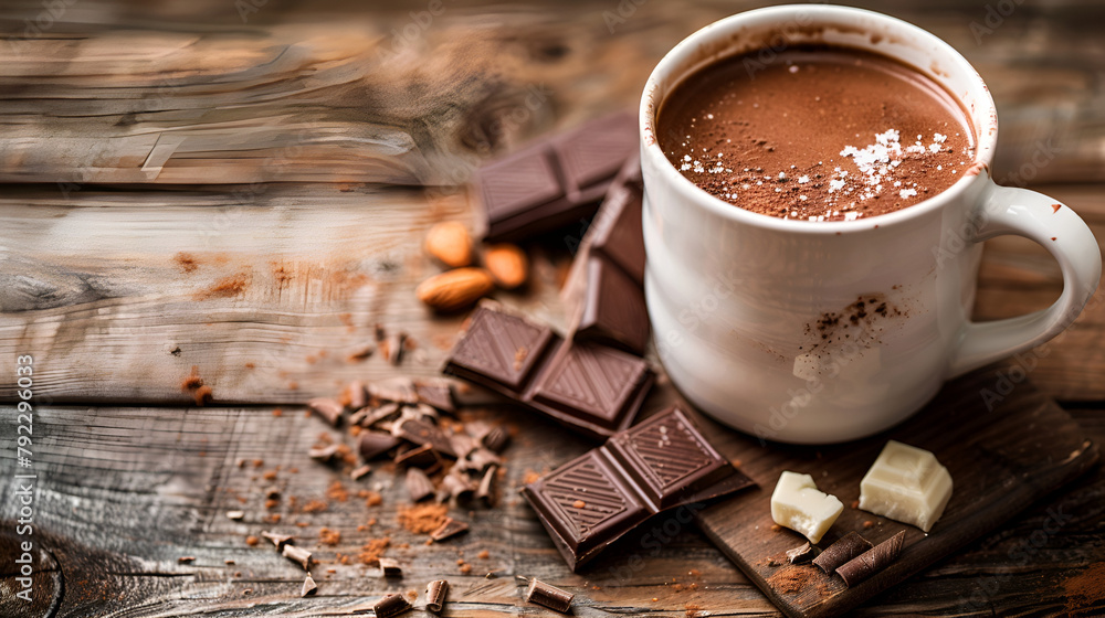 cup of coffee with chocolate,generative ai cup of coffee with chocolate,generative ai
