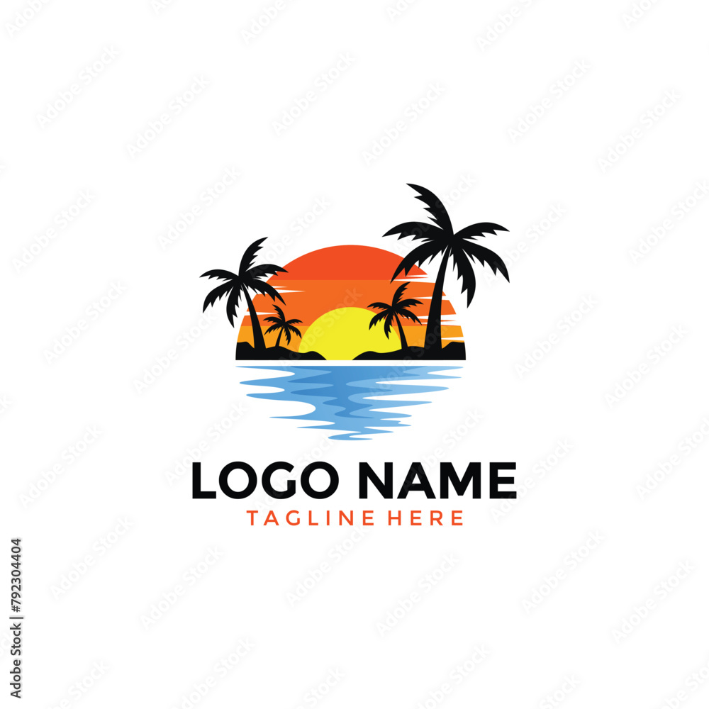 Traveling Logo Vector Design Template 1