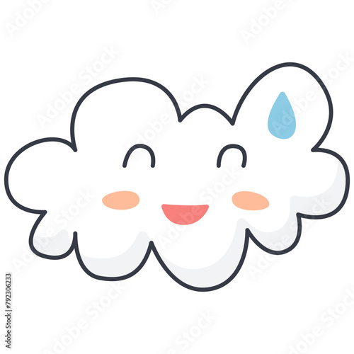 Phew Cloud Icon