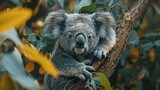 Koala Zen: Tree Lounge and Leaf Munch in 4K Beauty
