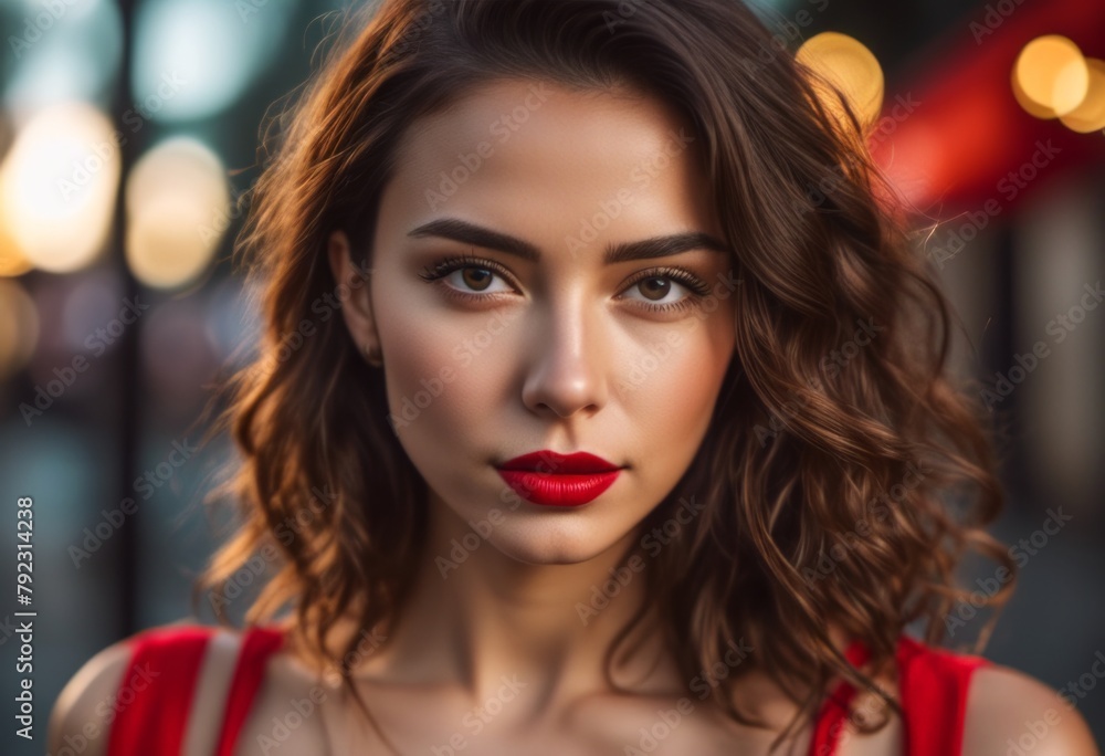 A Portrait Of Breathtakingly Gorgeous, Exotic, Beautiful Woman.
A Portrait Of Breathtakingly Gorgeous, Exotic, Beautiful Woman.