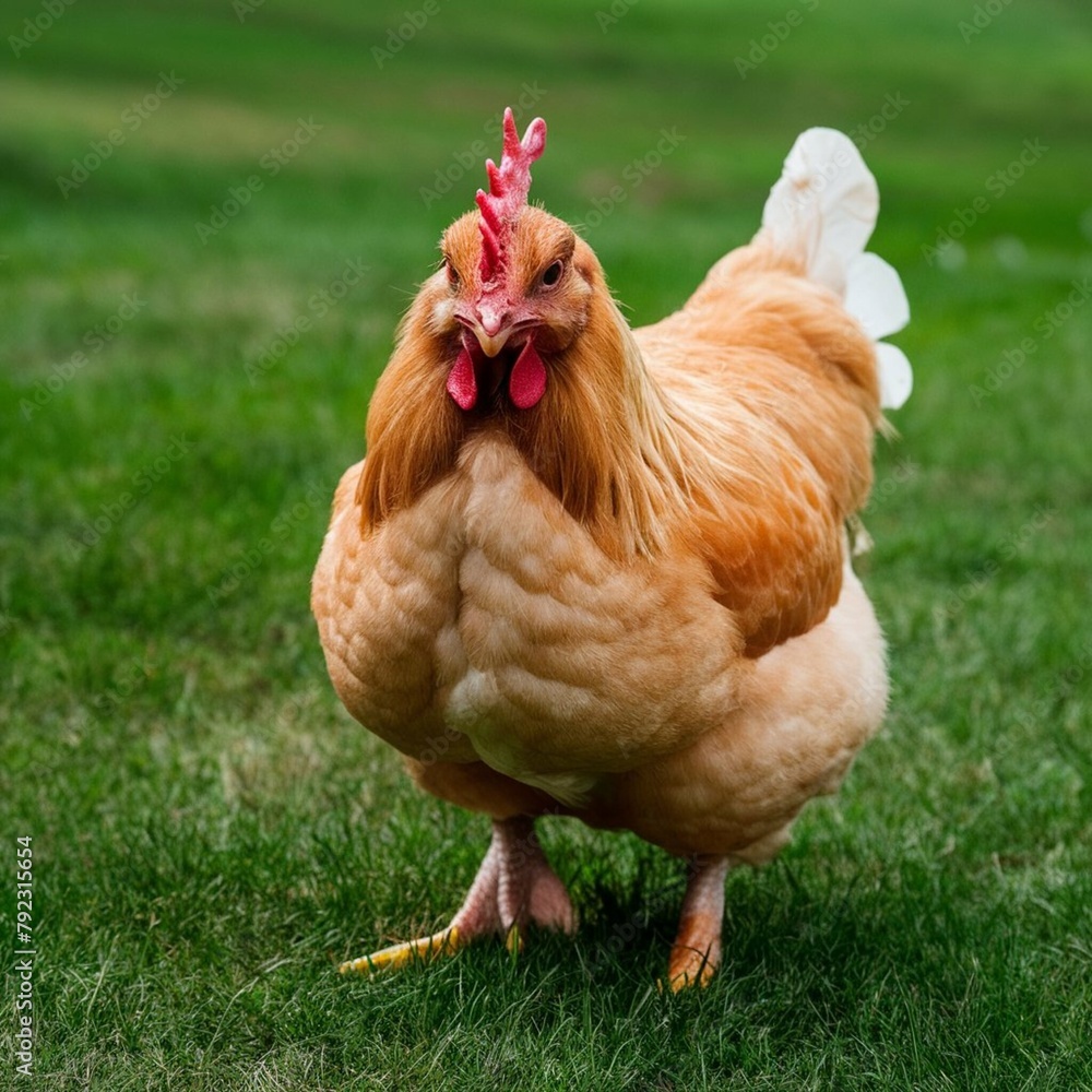 Fototapeta premium 닭, 치킨, 수탉