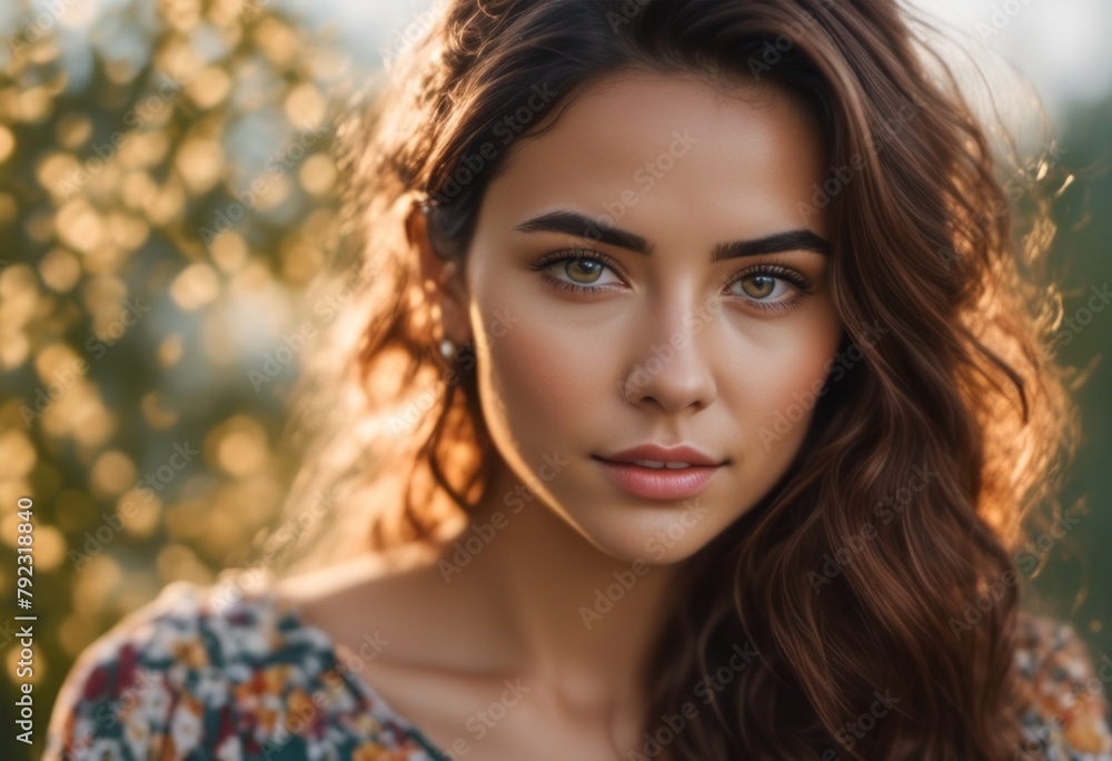 A Portrait Of Breathtakingly Gorgeous, Exotic, Beautiful Woman.
A Portrait Of Breathtakingly Gorgeous, Exotic, Beautiful Woman.
