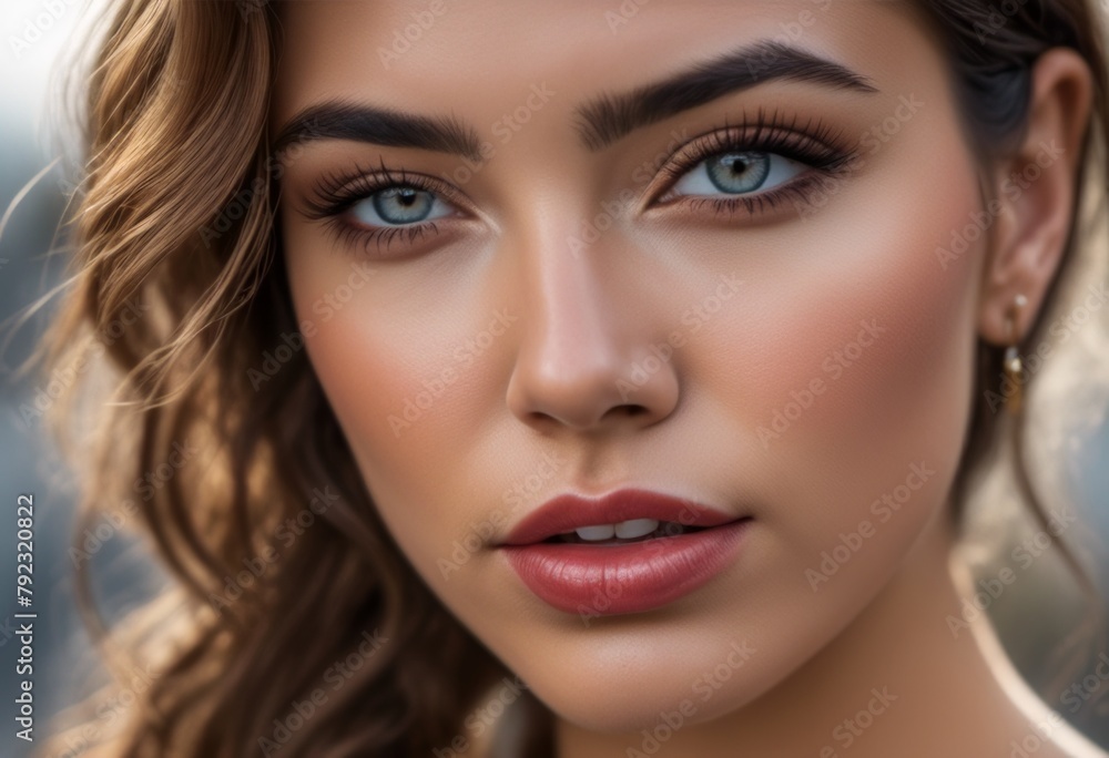 A Portrait Of Breathtakingly Gorgeous, Exotic, Beautiful Woman.
A Portrait Of Breathtakingly Gorgeous, Exotic, Beautiful Woman.