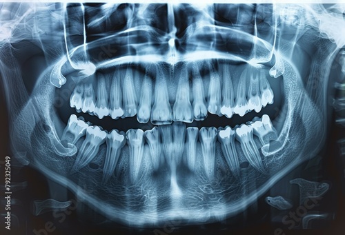 Full mouth dental and jaw X ray