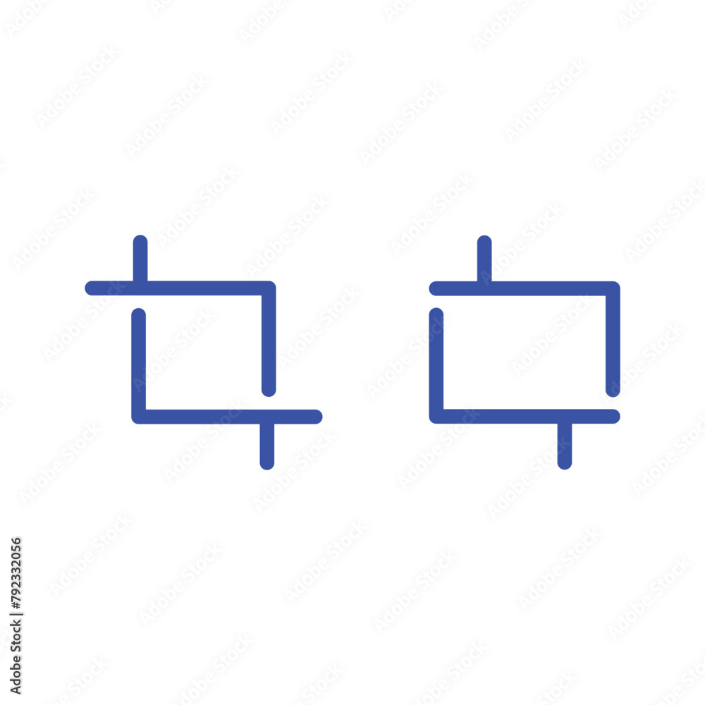 Set of four arrows in different directions. Vector illustration isolated on white background. Symbol design icon graphic element resources. Vector illustration technology theme Set of four arrows in different directions. Vector illustration isolated on white background. Symbol design icon graphic element resources. Vector illustration technology theme