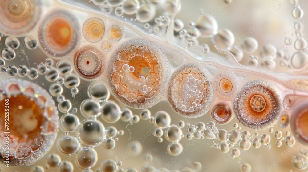 A crosssection view of a freshwater euglenoid depicting its distinct pellicle a flexible coating that gives the organism its distinctive A crosssection view of a freshwater euglenoid depicting its distinct pellicle a flexible coating that gives the organism its distinctive