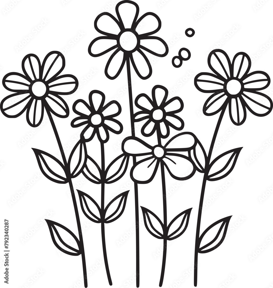 Flower vector Flower vector
