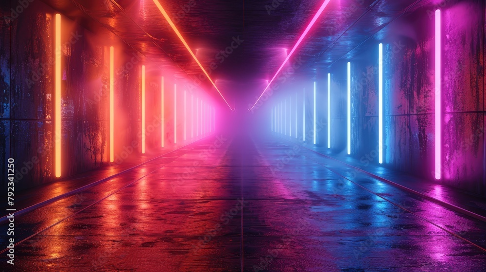 Neon backgrounds that push the boundaries of what's possible. illustration Neon backgrounds that push the boundaries of what's possible. illustration